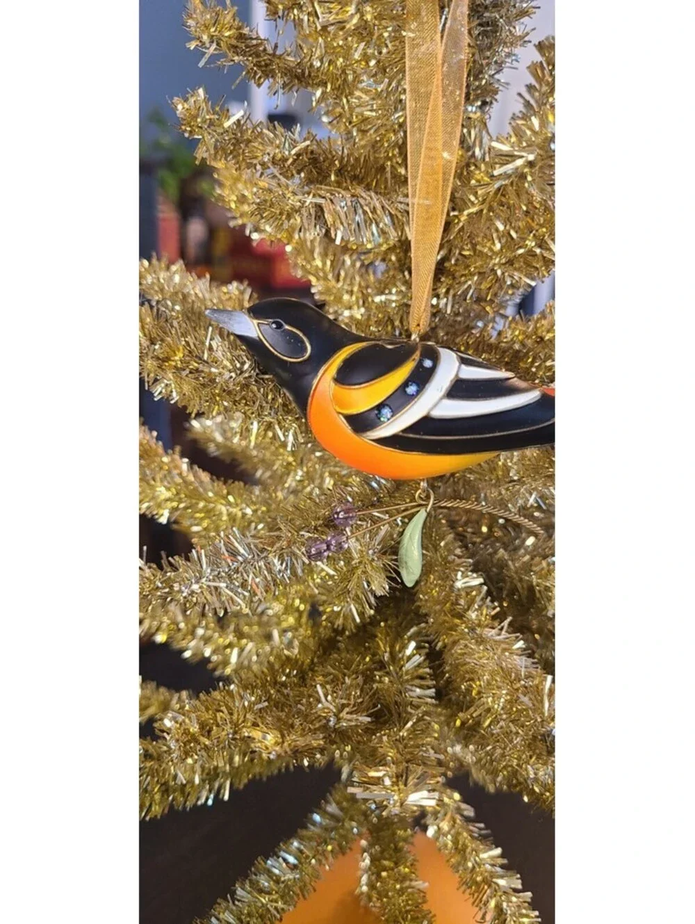 Hallmark Keepsake The Beauty Of Birds Baltimore Oriole 7th in Series 2011